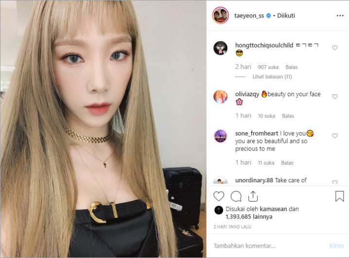 Tae Yeon SNSD Unggah Postingan Pertama Usai Kematian Sulli, Begini Kata Netizen