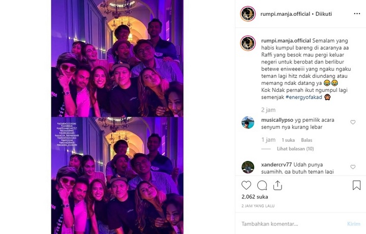 Luna Maya Hadir di Pesta \'Perpisahan\' Raffi Ahmad, Syahrini Absen Malah Disindir