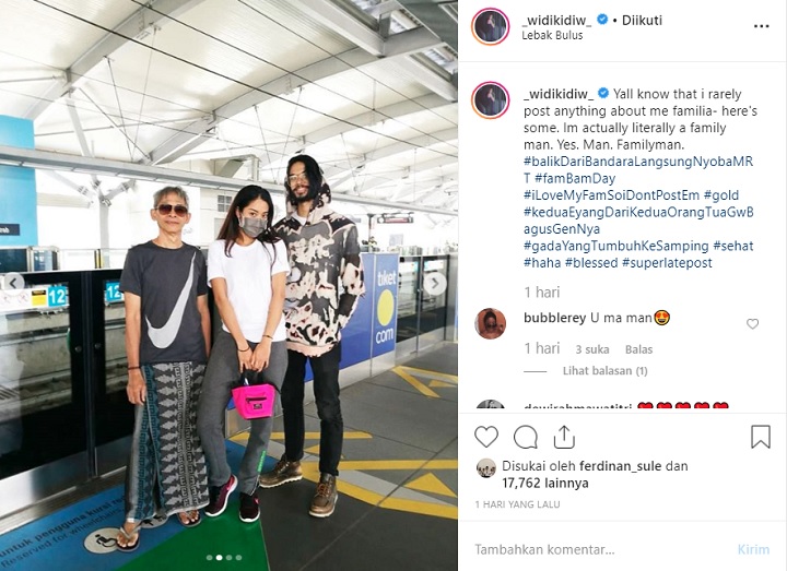 Keluarga Widy Vierratale