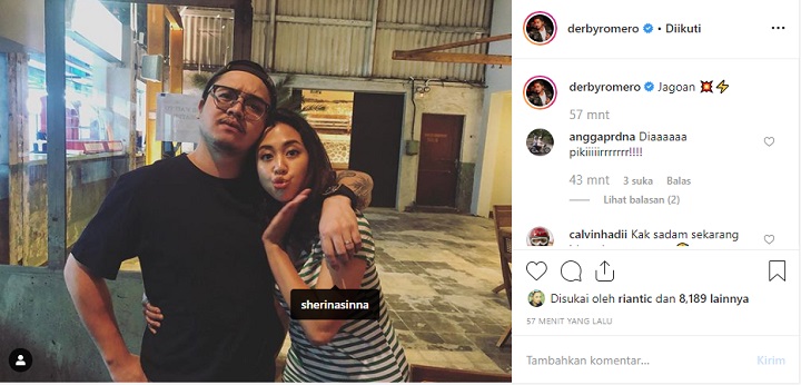 Derby Romero Ketemu Sherina
