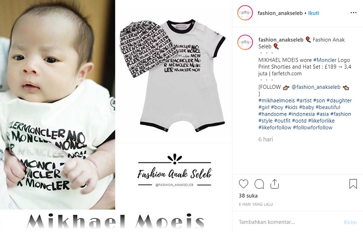 Harga Baju Mikhael Moeis