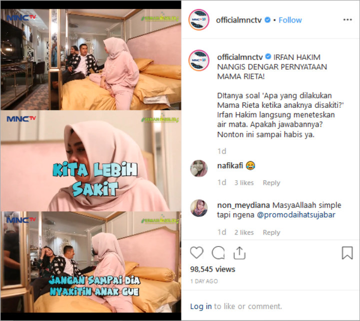 Cara Sederhana Ibunda Nagita Balas Orang Yang Menyakiti Putrinya Bikin Irfan Hakim Mewek