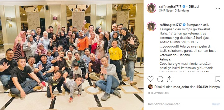 Raffi Ahmad dan Teman SMP