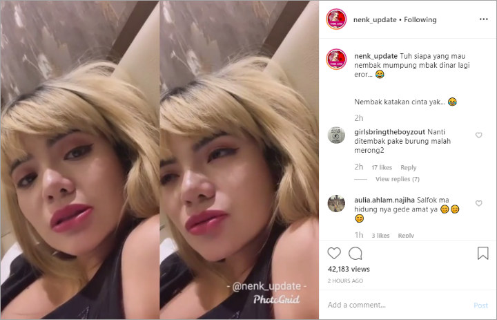 Dinar Candy Ngaku Minta ‘Ditembak’ Karena Otaknya Eror, Janji Bakal Diterima