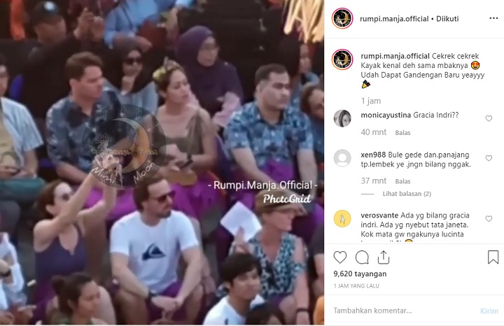 Gracia Indri dan Pria \'Pacar\' Bule