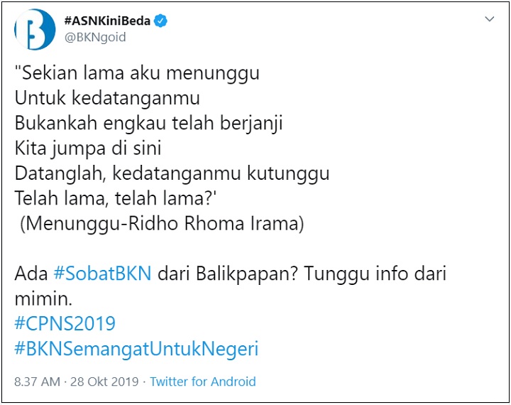 Sudah Diteken MenPAN-RB Tjahjo, Seleksi CPNS Siap Dibuka 11 November