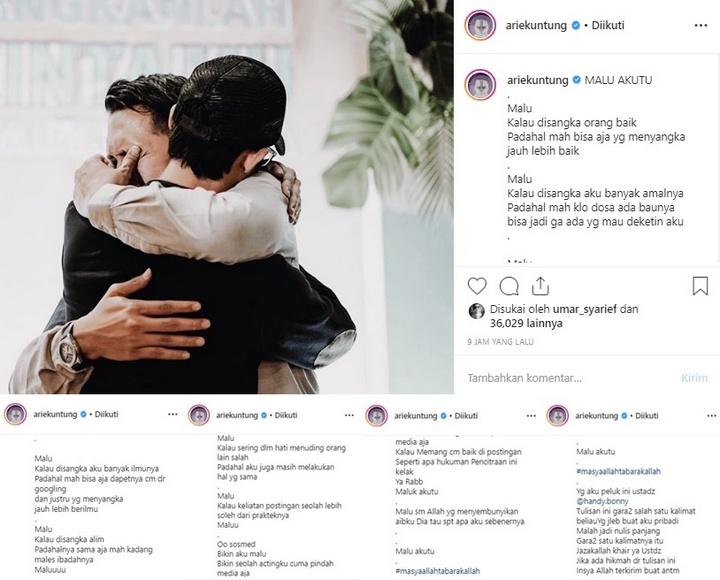 arie Untung Pernah Disindir Produk Gagal Hijrah