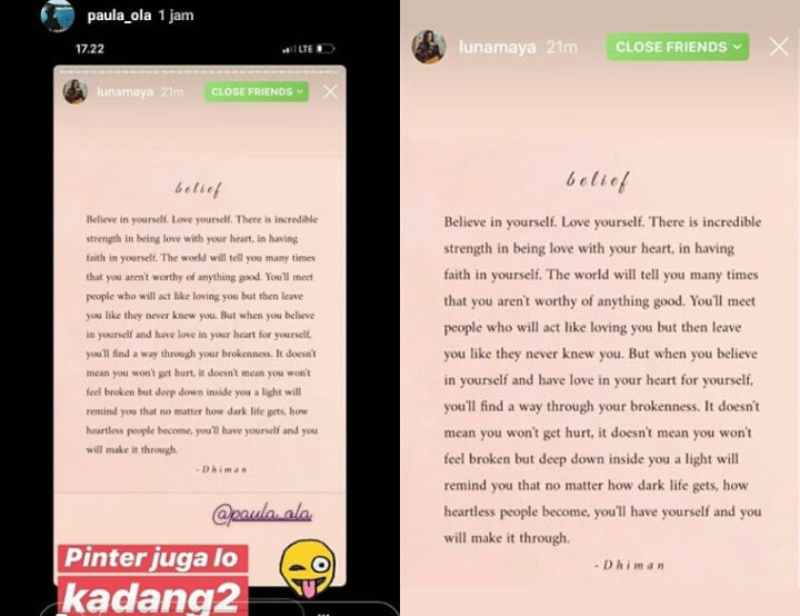Luna Maya Galau