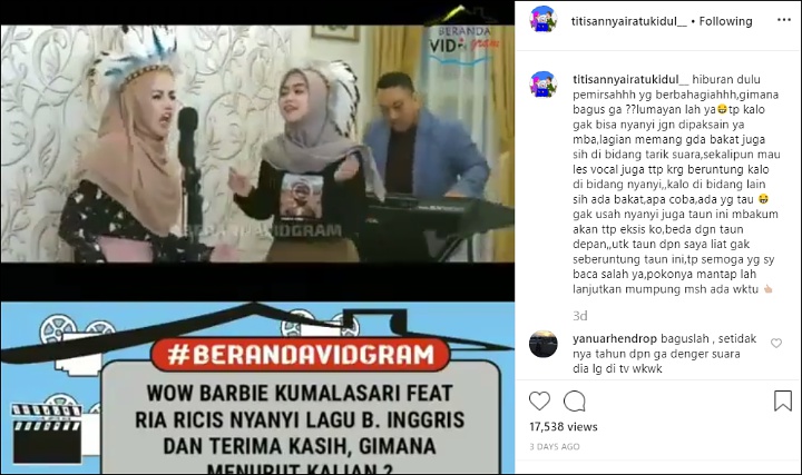 Ramalan Barbie Kumalasari