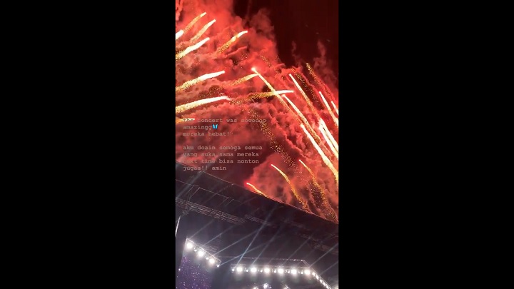InstaStory Vanesha Prescilla