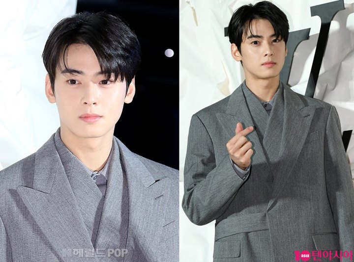 Cha Eunwoo Irit Senyum di Event Louis Vuitton Dipuji Bikin Silau Saking Tampannya
