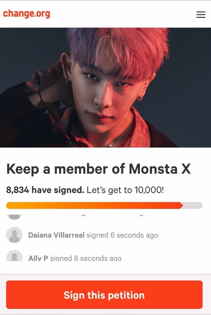 Fans Monsta X Menentang Kepergian Wonho, Cewek Han Seo Hee Diteror Habis-Habisan 2