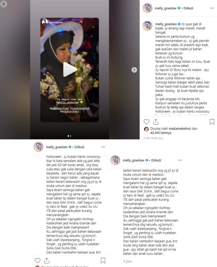 Melly Goeslaw Amuk Vidi Aldiano cs