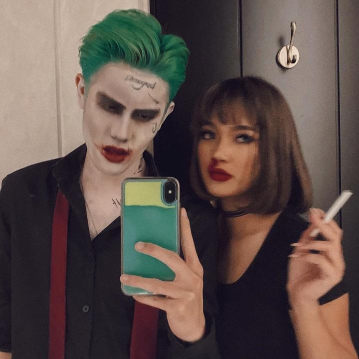 Totalitas Jadi Joker dan Mia Wallace, Tebak Ini Siapa?