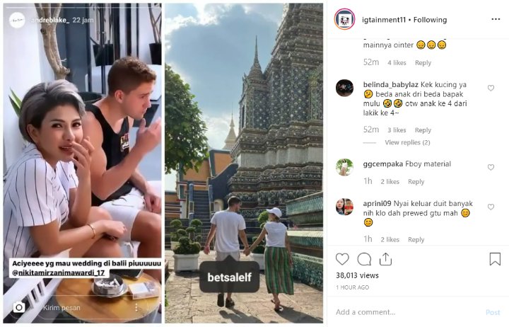 Usai Tolak Lamaran, Nikita Mirzani Malah Dikabarkan Bakal Nikah Di Bali Bareng Pacar Bule