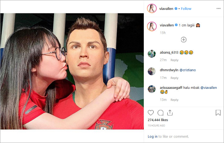 Via Vallen Christiano Ronaldo
