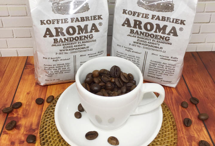 Kopi Aroma, Oleh-Oleh Khas Bandung yang Eksis Sejak Zaman Kolonial