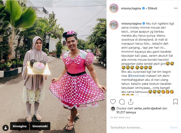 Nycta Gina Ultah