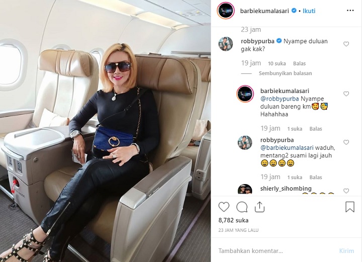 Komentar Kumala saat Ditanya Robby Purba Soal Pesawat