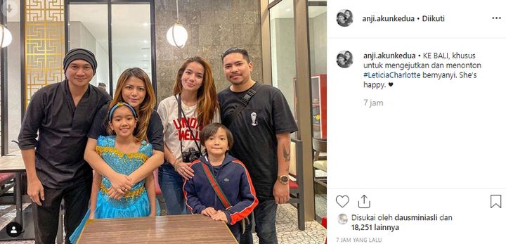 Anji dan Sheila Marcia Akur Demi Leticia