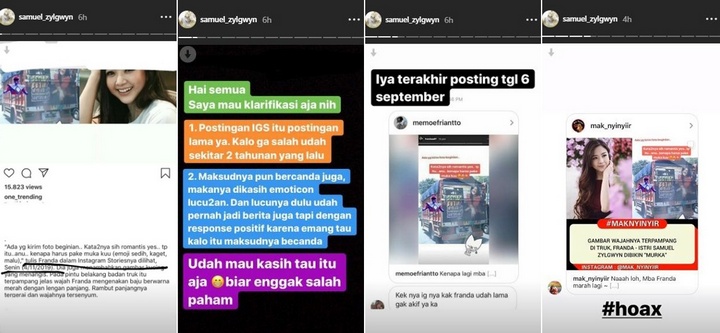 Klarifikasi Samuel Zylgwyn Soal Franda