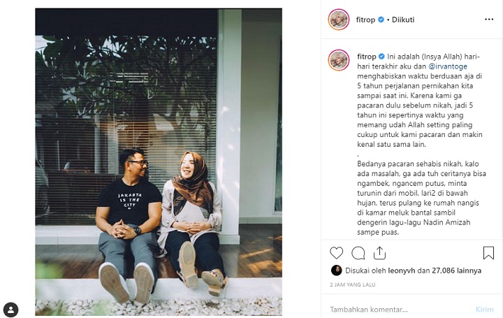 Fitri Tropica dan Suami