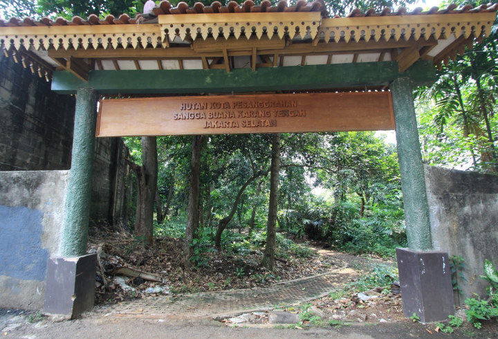 Sejukkan Pikiran yang Suntuk dengan Mendatangi Hutan Kota Pesanggrahan Sangga Buana Jakarta