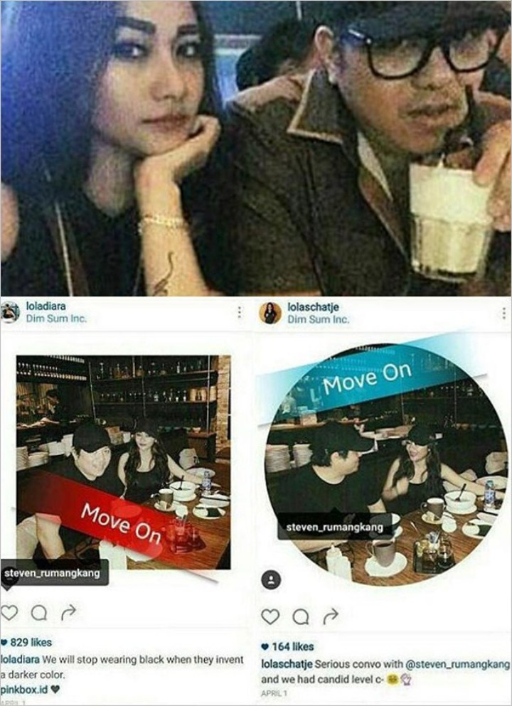 Lola Diara dan Steven Rumangkang