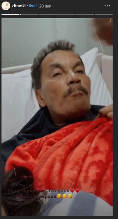 Ayah Citra Kirana Sakit