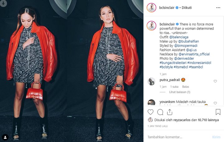 Bunga Citra Lestari Ikuti Busana Nia Ramadhani dan Nikita Mirzani