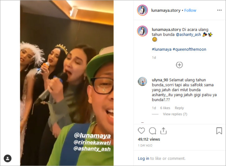 Luna Maya dan Ashanty