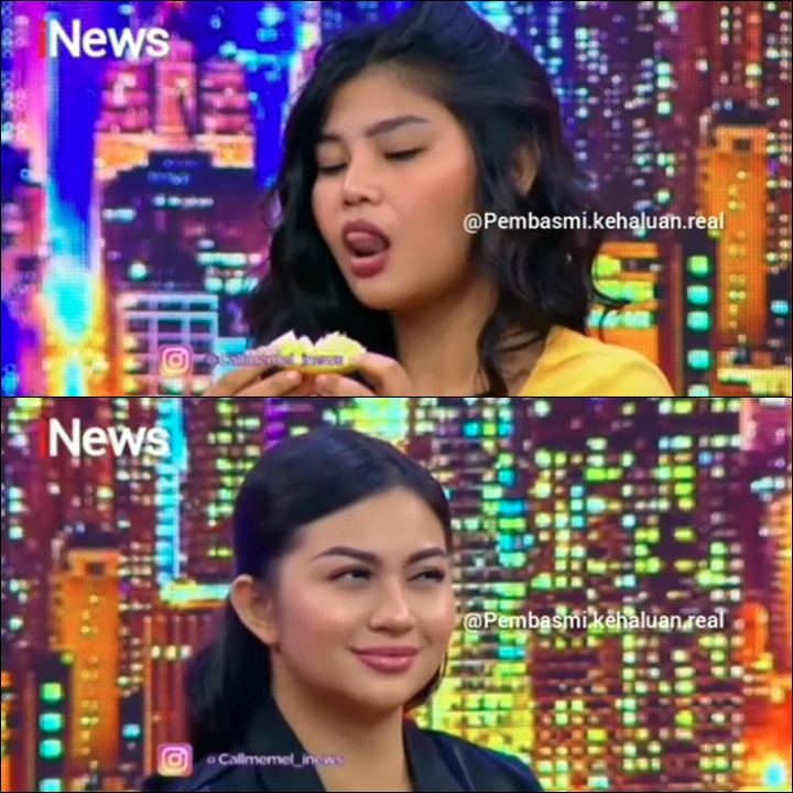 Meldi Makan Lemon, Ekspresi Ariel Tatum