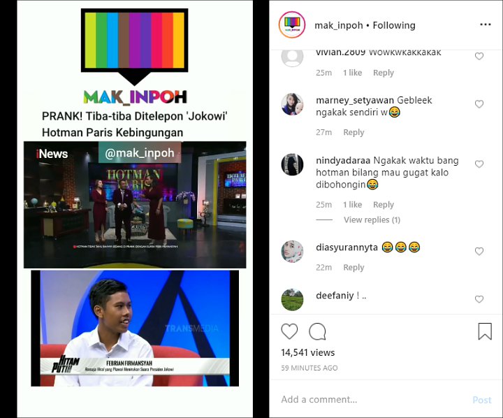 Bikin Ngakak, Hotman Paris Hampir Gugat Melaney Ricardo Gara-Gara Prank Ini