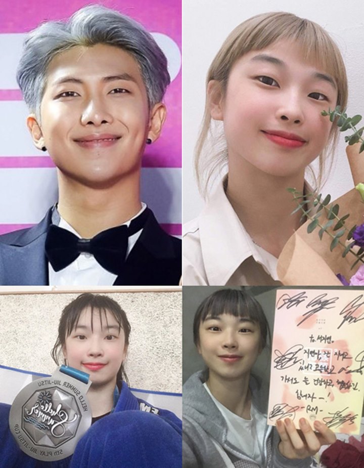 RM BTS Ternyata Punya Adik Sepupu Cewek Seorang Pegulat Terkenal
