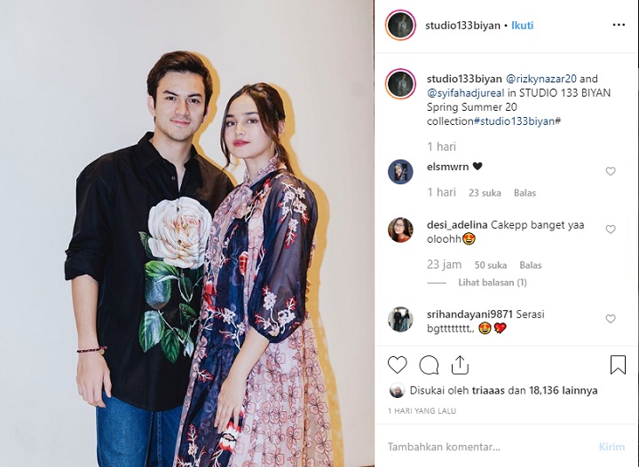 Rizky Nazar Syifa Hadju Pamer Foto Bareng