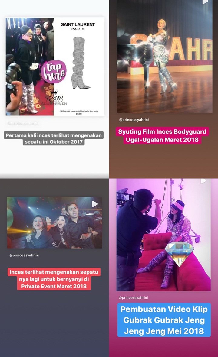 Fans Beri Balasan Menohok Usai Sepatu \'Kristal\' Syahrini Dituding Cuma Hasil Pinjaman