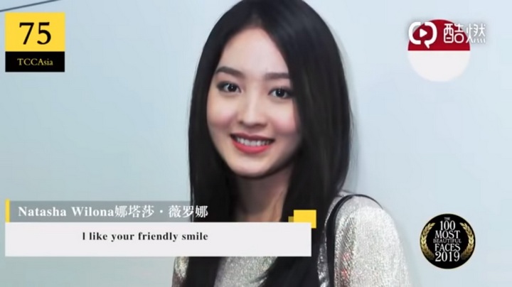 Natasha Wilona Kalahkan Song Hye Kyo Dalam Daftar 100 Wajah Tercantik Se-Asia