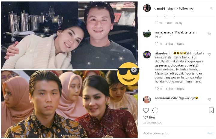 Wajah Reino Jutek Ditempel Syahrini