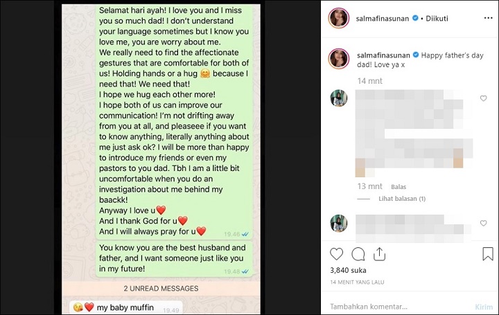 Postingan Salmafina tentang Sunan Kalijaga