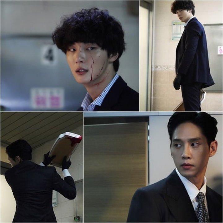 Yoon Shi Yoon dan Park Sung Hoon Tampil Misterius di Foto Adegan \'Psychopath Diary\'