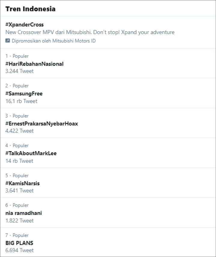 Trending Ernest Prakasa Nyebar Hoax