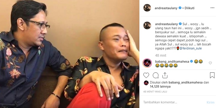 Ucapan Ulang Tahun Andre Taulany Untuk Sule