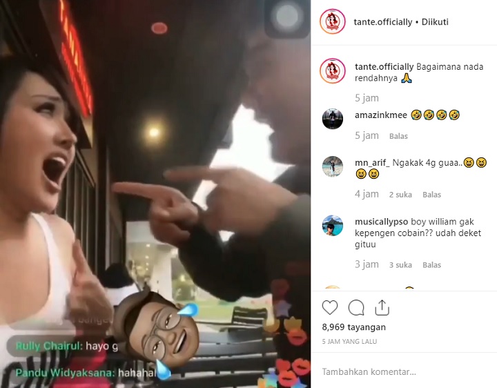 Lucinta Luna dan Boy William Karaoke Bareng