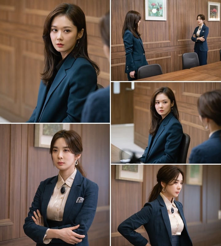 Jang Nara dan Lee Chung Ah Saling Tatap Dingin di \'VIP\', Kemampuan Akting Bikin Kagum Kru Produksi