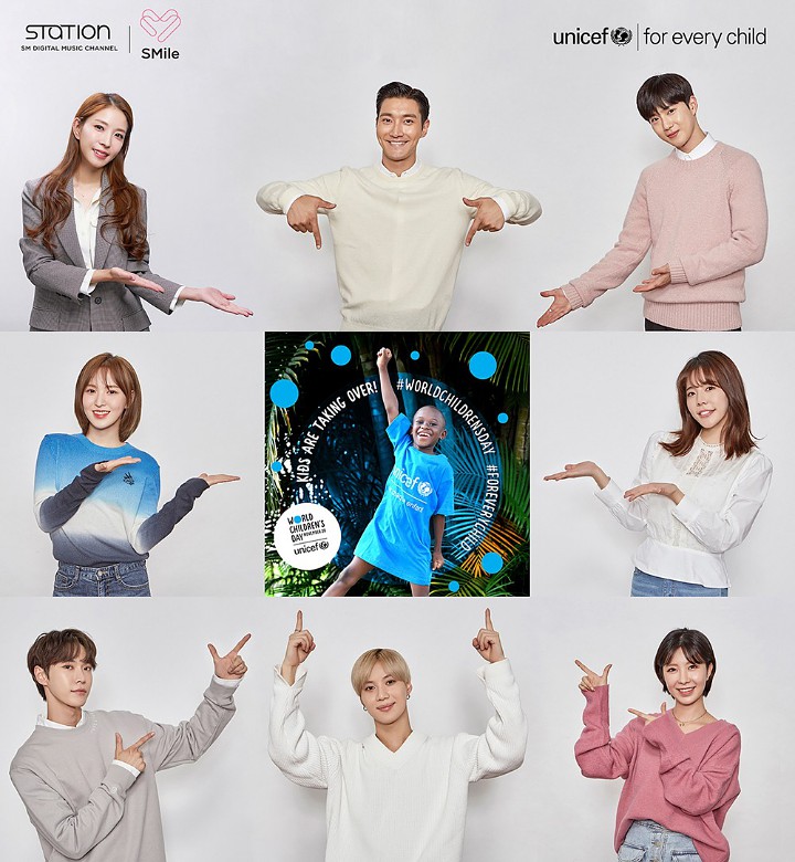 Siwon, Suho, Sunny, Wendy, Doyoung Cs Siap Kolaborasi untuk Single \'STATION X\' Terbaru