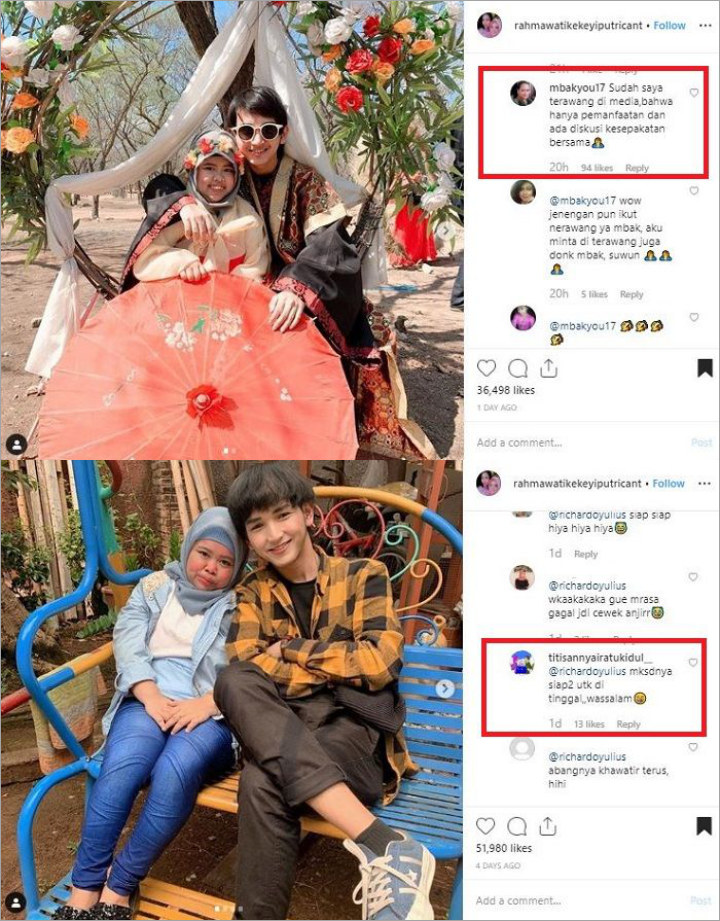 Komentar Mbak You dan Nyai Kidul