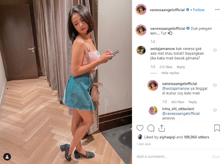 Jawaban Vanessa Angel Saat Ditanya Soal Mati Di Postingan Foto Seksi Malah Bikin Ngakak