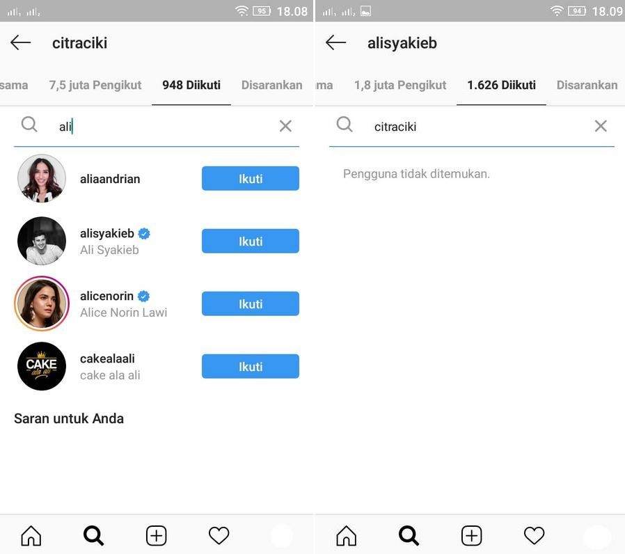 Ali Syakieb Unfollow