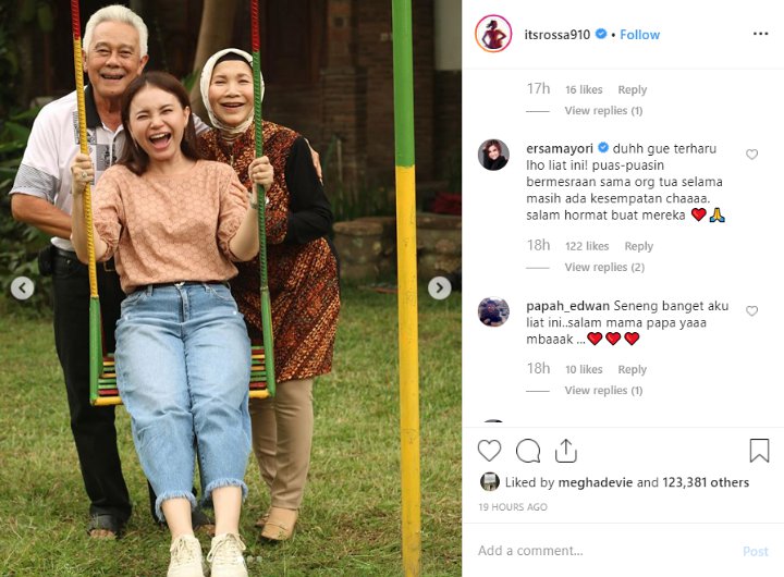 Bikin Iri, Rossa Kenang Mainan Masa Kecil Ini Bareng Orangtuanya