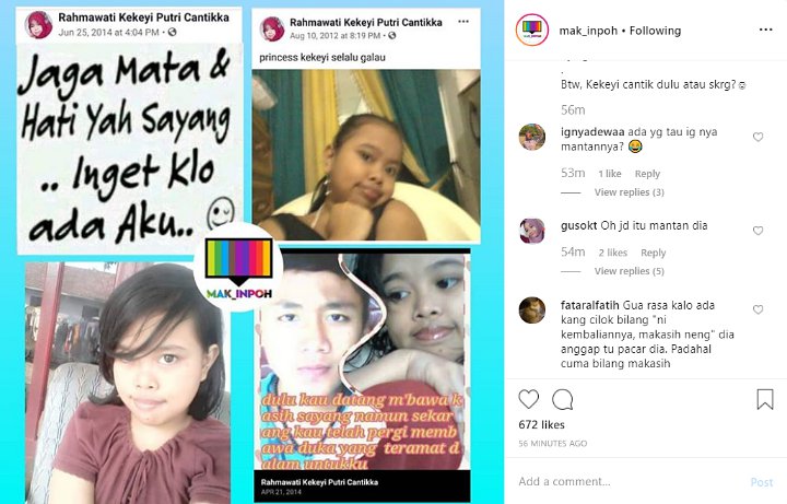 Beredar Unggahan Lawas Rahmawati Kekeyi Tanpa Hijab, Terungkap Wajah Mantan Pacar?